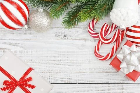 Christmas background Stock Photos
