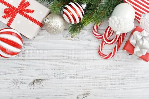Christmas background Stock Photos