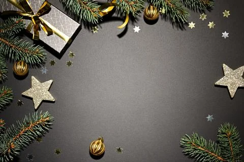 Christmas background Stock Photos