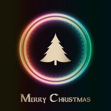 Christmas background with plasma design Stock Illustration
