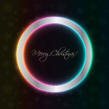 Christmas background with plasma design Stock Illustration