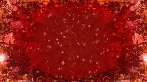 Christmas background red Stock Footage 519083