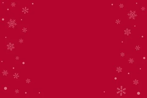 Christmas background with scattered snowflakes Illustrazione stock