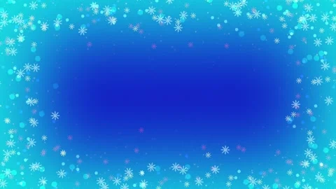 Christmas background in snow flake texture Stock Footage 258237881