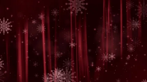 Christmas Background with Snow Flakes Stock Footage 43890067