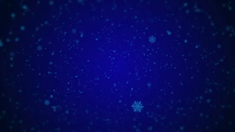Christmas background with snowfall Stock Footage 97290781