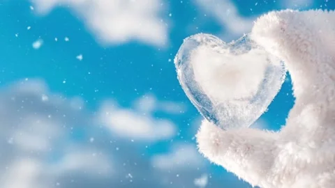 Christmas Background Snowfall Loop Particle Animation Stock Footage 224015075