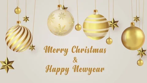 Christmas Background Snowfall Loop Particle Animation Stock Footage 226494221