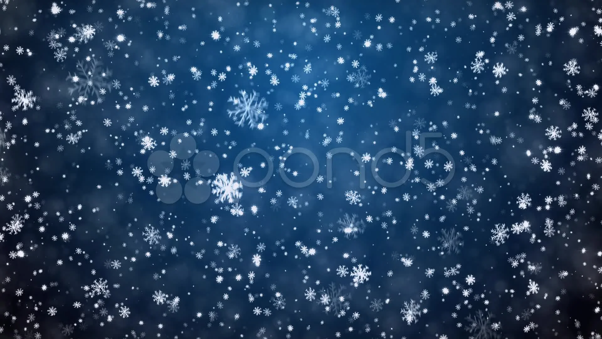 falling snow background