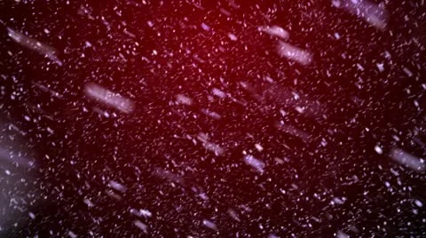 Christmas background with snowflakes - falling snow Stock Footage 10296855