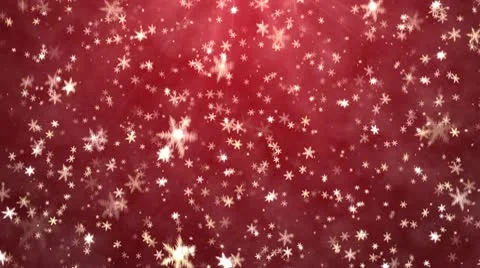 Christmas background with snowflakes - falling snow Video stock 10364138