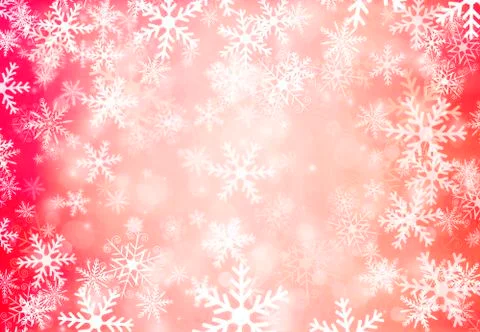 Christmas background with snowflakes. Stock Illustration