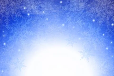Christmas background with snowflakes Stock Illustration