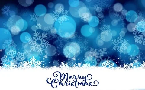 Christmas Background snowing , trees , Balls Season december Stock Illustration