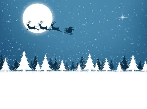 Christmas Background snowing , trees , Balls Season december Stock Illustration