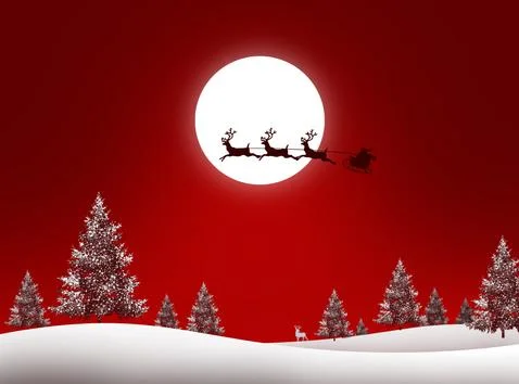 Christmas Background snowing , trees , Balls Season december Stock Illustration