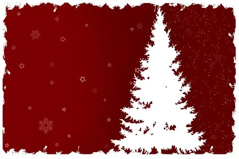 Christmas Background snowing , trees , Balls Season december Stock Illustration