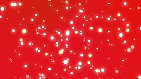 Christmas background with sparkly particles on red gradient backdrop 库存影片 68448455