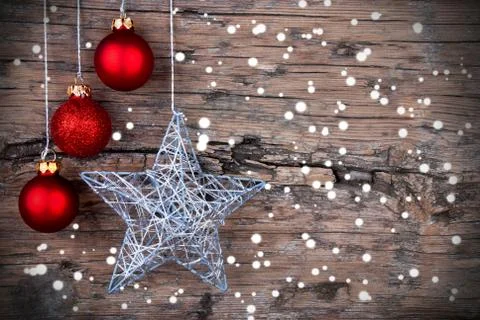 Christmas Background with Star Stock Photos