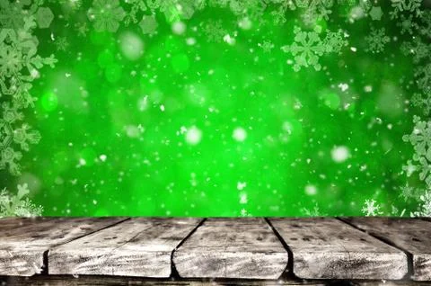 Christmas background table Stock Photos