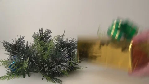 Christmas background for text Video stock 69910390