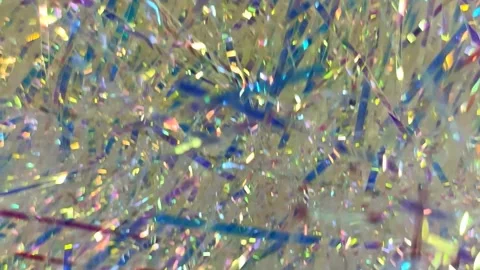 Christmas background with tinsel Stock Footage 221635725