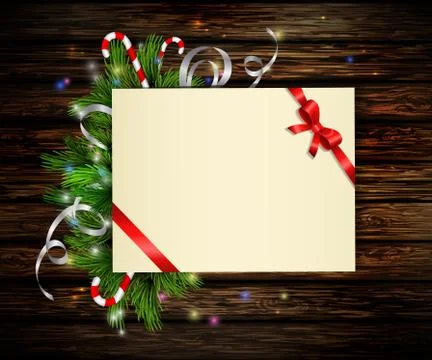 Christmas background with tree 스톡 일러스트