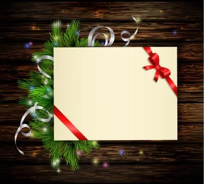 Christmas background with tree 스톡 일러스트