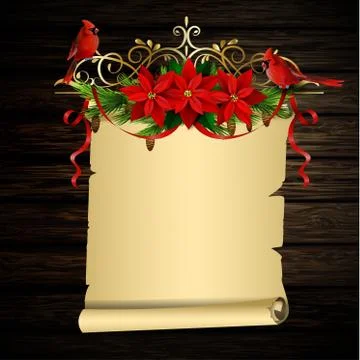 Christmas background with tree 스톡 일러스트