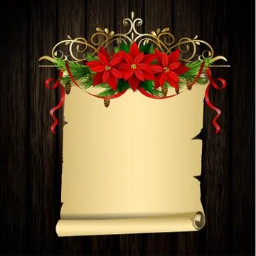 Christmas background with tree 스톡 일러스트