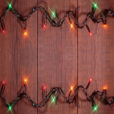Christmas background with twinkling lights. Stock-Footage 69734418