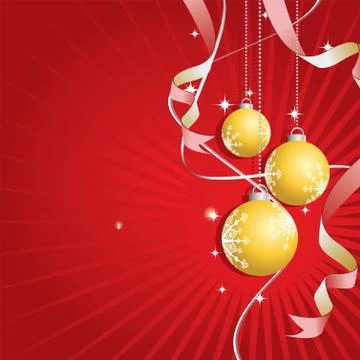 Christmas Background (Vector) Stock Illustration