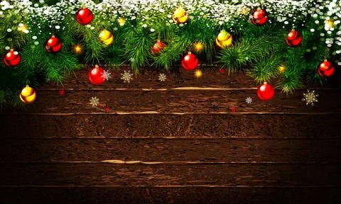 Christmas background. Vector Stock Illustration