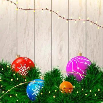 Christmas background. Vector illustration Illustrazione stock