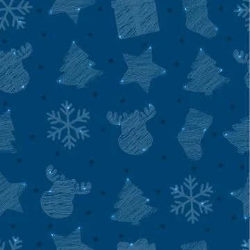 Christmas background. Vector illustration Stock Illustration