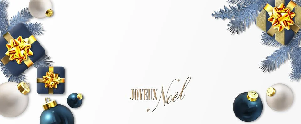 Christmas background on white Stock Illustration