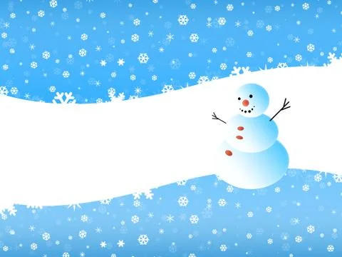 Christmas  background with white spac Illustrazione stock