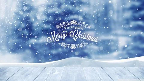Christmas background winter Stock Illustration