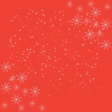 Christmas background for your text. Winter background with snowflakes. Stock Illustration