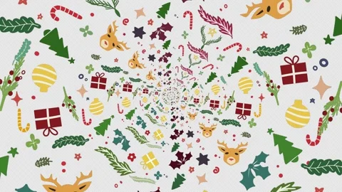 Christmas backgrounds ball leaf design element decoration Ornament concept .. Stock Footage 283259621