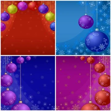 Christmas backgrounds Stock Illustration