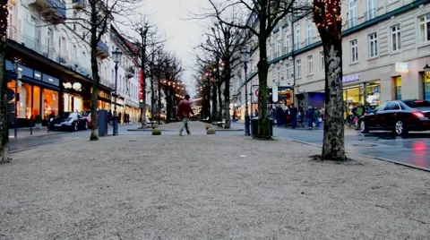 Christmas  in Baden-Baden Stock Footage 45297004