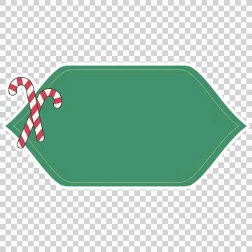 Christmas badge frame Stock Illustration