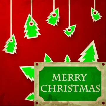 Christmas badge Illustrazione stock