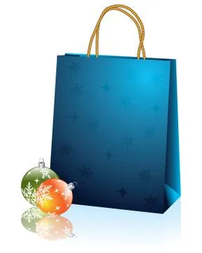 Christmas bag  Stock Illustration
