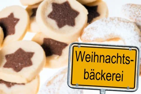 Christmas bakery Stock Photos
