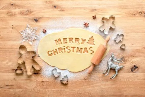 Christmas baking concept Stock Photos