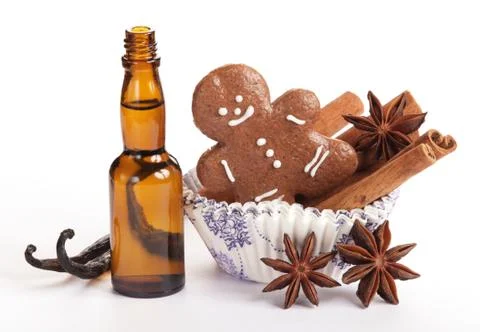 Christmas baking flavours Stock Photos