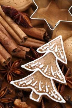 Christmas baking Stock Photos