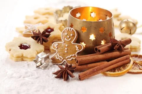 Christmas baking Stock Photos